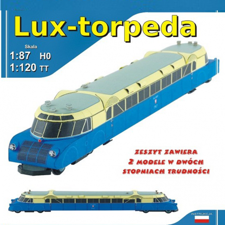 Model kartonowy Lux-torpeda