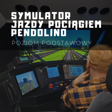 POPROWADŹ PENDOLINO - symulator jazdy POZIOM PODSTAWOWY 90 min!