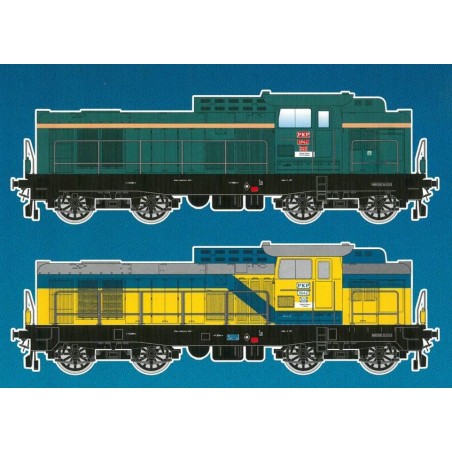 Modele kartonowe lokomotyw spalinowych SP42 i SU42