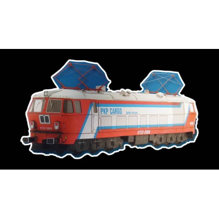 Model kartonowy Lokomotywa elektryczna ET22-2000