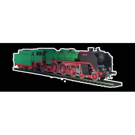 Model kartonowy parowozu Pm36-2