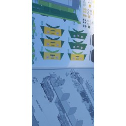 Model kartonowy Lokomotywa Spalinowa SU45/SP45