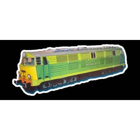 Model kartonowy Lokomotywa Spalinowa SU45/SP45