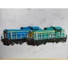 Model kartonowy lokomotywy manewrowej SM42