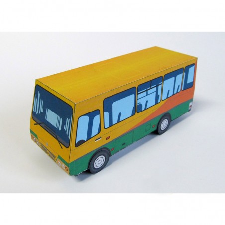 Model kartonowy Autobus Wycieczkowy