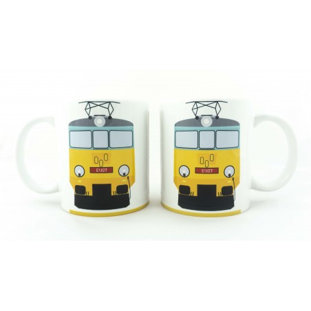 Kubek z żółtą EU07 PKP